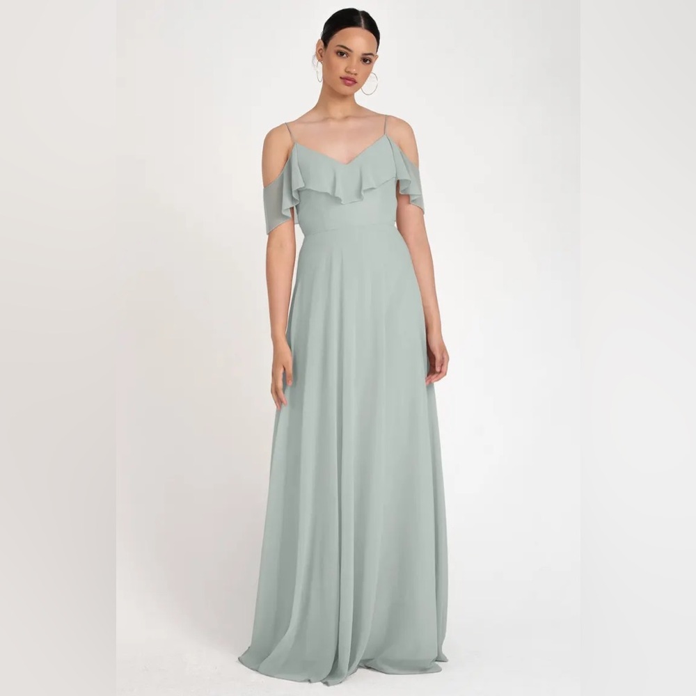 Jenny Yoo Mila Dress Morning Mist Size 2/4